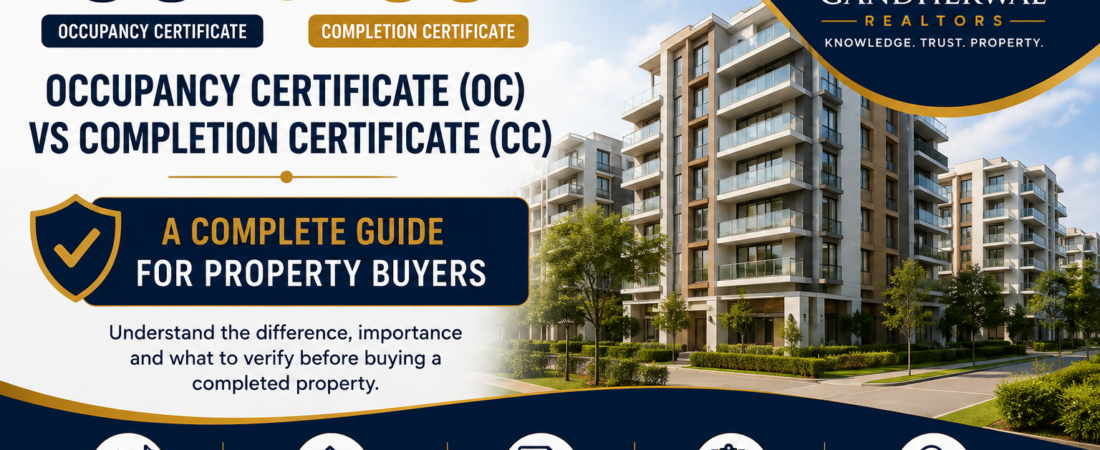 Occupancy Certificate (OC) vs Completion Certificate (CC): A Complete Guide for Property Buyers