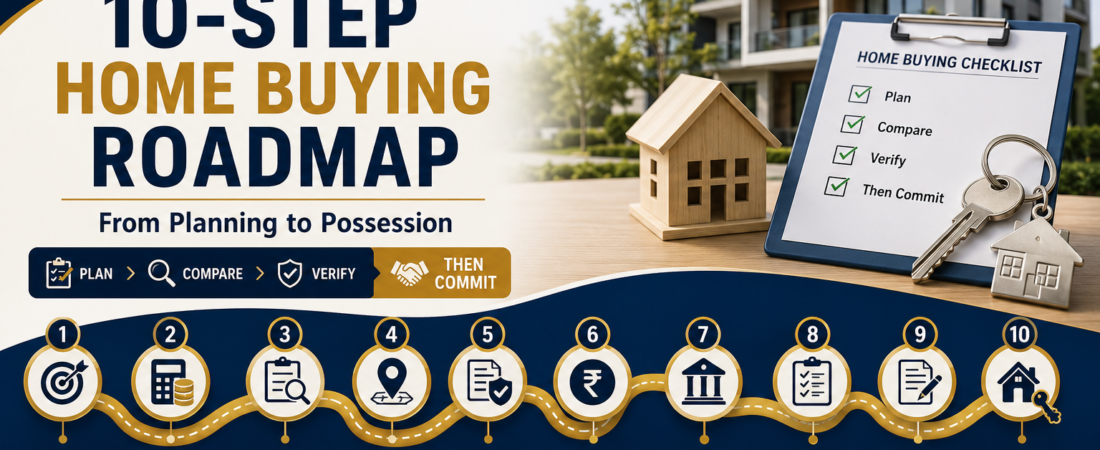 10-Step Home Buying Roadmap: A Practical Guide from Planning to Possession
