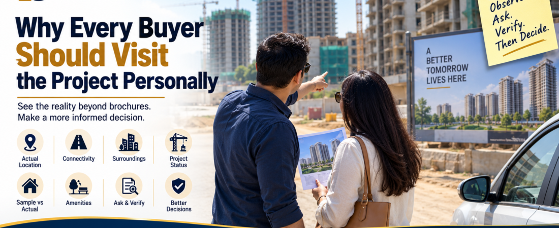Why Every Property Buyer Should Visit the Project Personally Before Buying