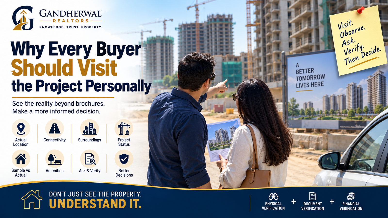 Why Every Property Buyer Should Visit the Project Personally Before Buying